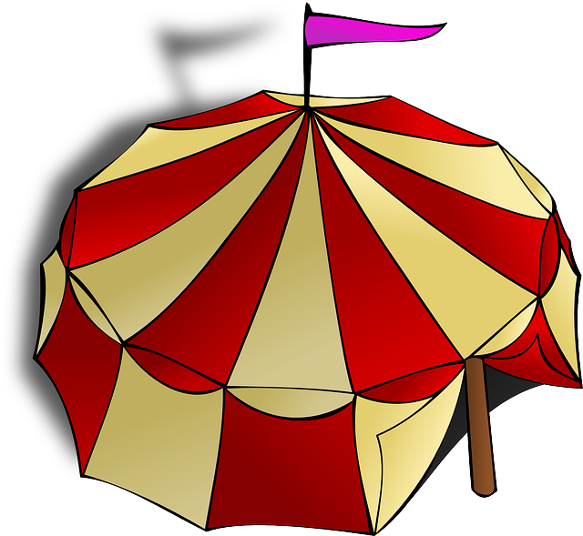 cirkusový stan